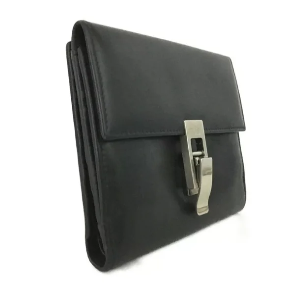 Authentic Vintage Gucci Black Leather Wallet - Picture 2 of 8